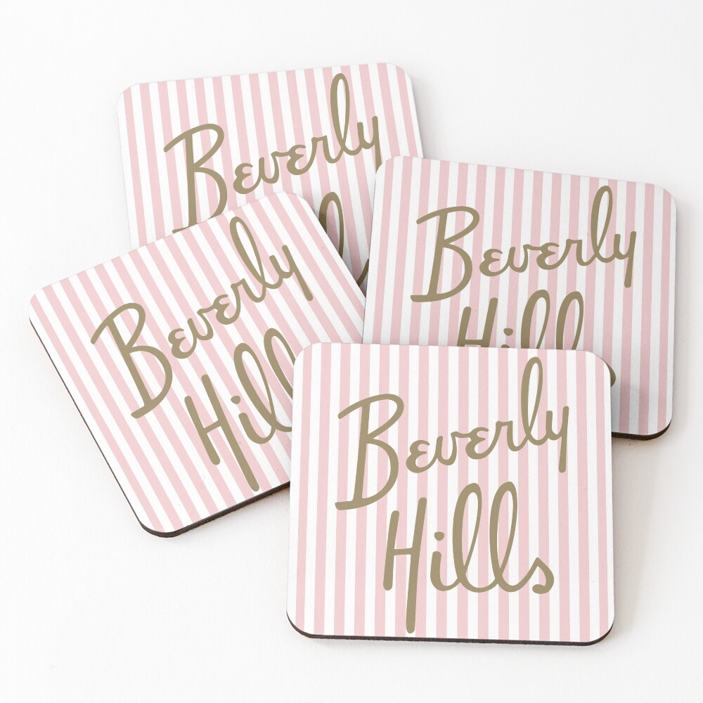 Beverly Hills Coasters (Set of 4)