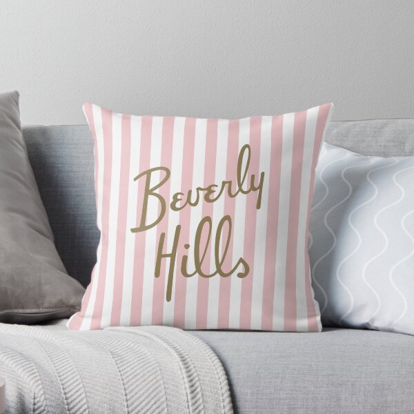 Beverly Hills Throw Pillow