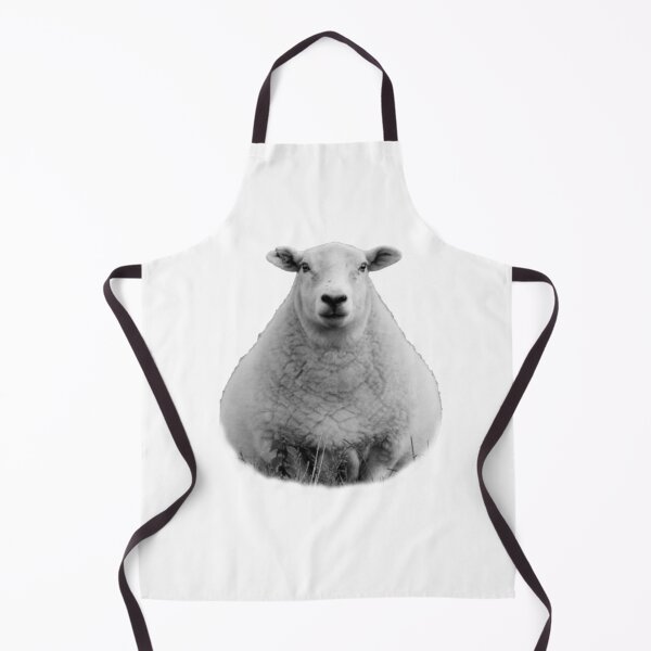 Item preview, Black and White Sheep in Field designed and sold by tribbledesign.
