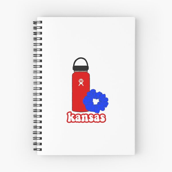Item preview, Kansas Water Bottle and Scrunchie   designed and sold by schoolsbysammi.