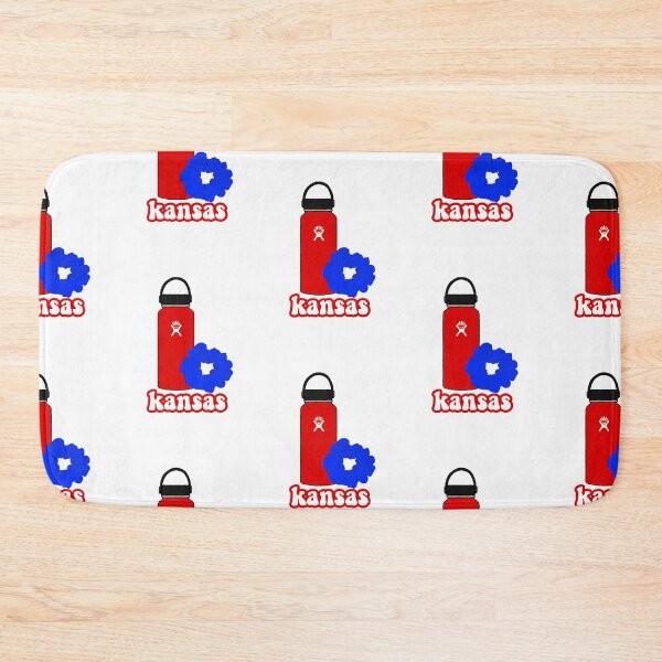 Item preview, Kansas Water Bottle and Scrunchie   designed and sold by schoolsbysammi.