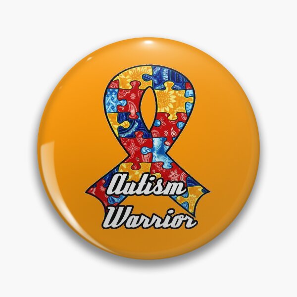 Item preview, Autism Warrior Ribbon designed and sold by artbyomega.