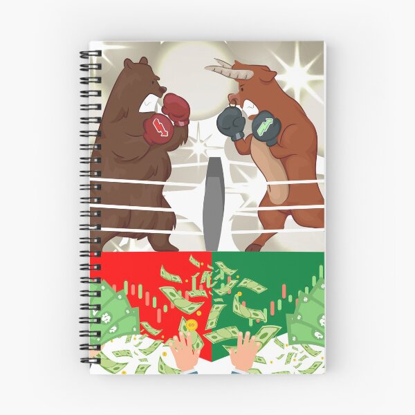 Item preview, bears vs bulls designed and sold by tradeculture143.