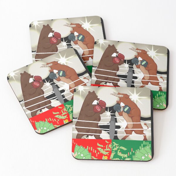 Item preview, bears vs bulls designed and sold by tradeculture143.