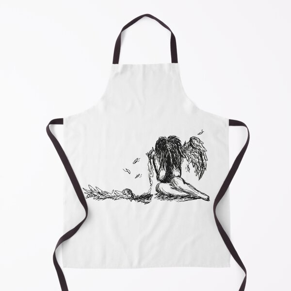 Item preview, Fallen angel with broken wing designed and sold by InkDevil.