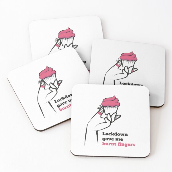 Item preview, Lockdown gave me burnt fingers designed and sold by Dear-Koko.