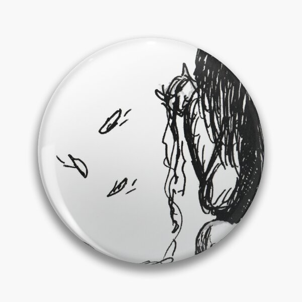 Item preview, Fallen angel with broken wing designed and sold by InkDevil.