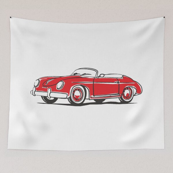 Item preview, Porsche 356 Speedster Convertible Red designed and sold by DRScustoms.