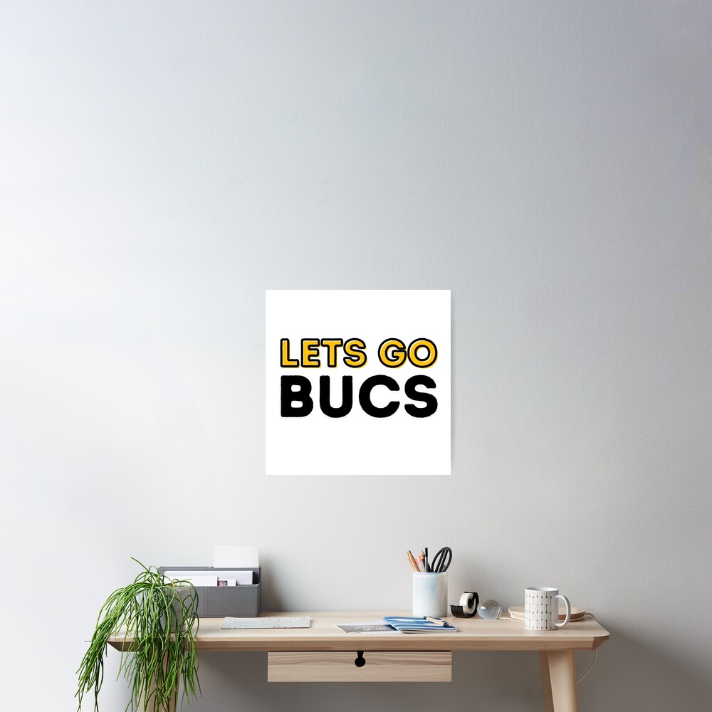lets-go-bucs-sticker-poster-by-brookehend-redbubble