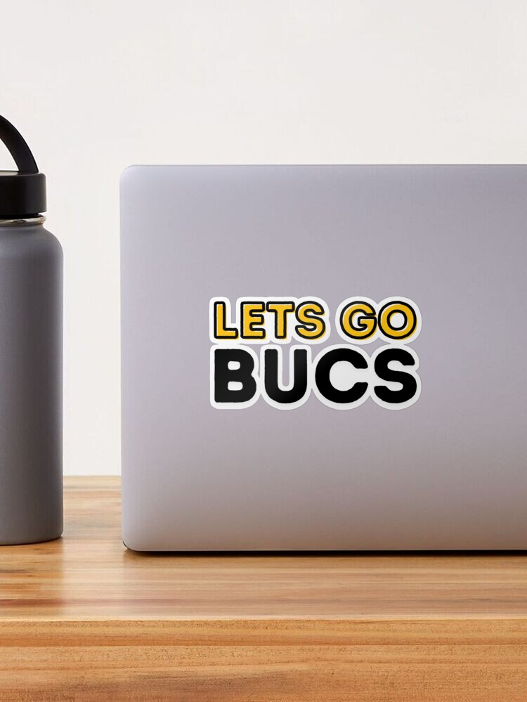 Let's Go Bucs Sticker