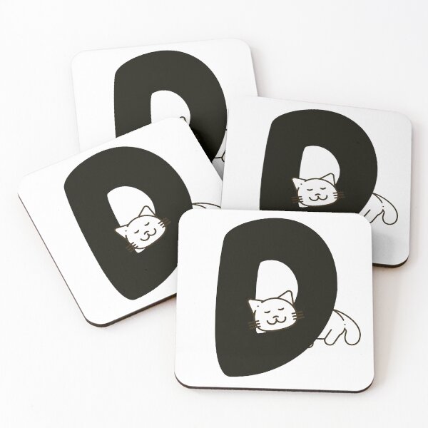 Item preview, Personalized Cat Initial D designed and sold by TheFamilyVan.