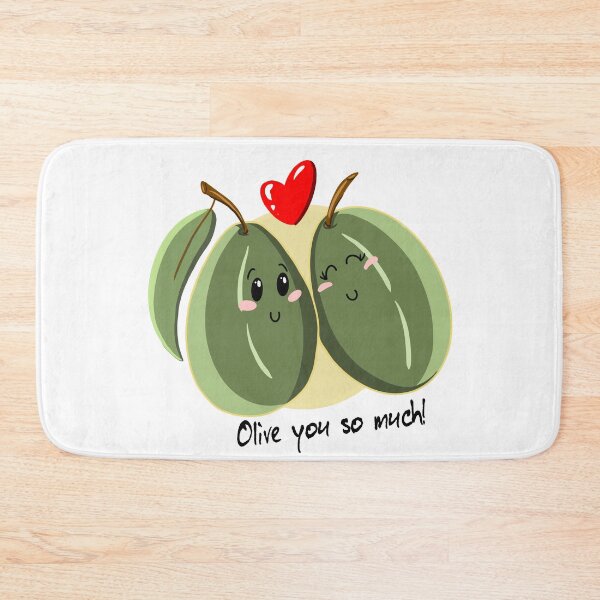 Item preview, Olive you so much designed and sold by lovingkakeart.