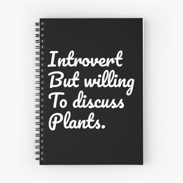 Item preview, Introverted But Willing To Discuss Plants designed and sold by Farid94.