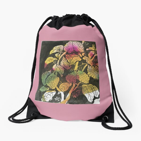 MEXICAN COFFEE BEAN PLANT watercolour Drawstring Bag
