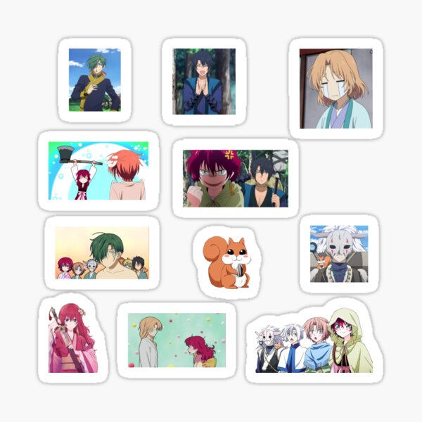 yona of the dawn sticker pack Sticker