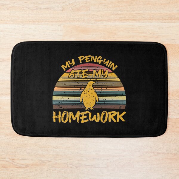 Item preview, My Penguin Ate My Homework designed and sold by sesa10.