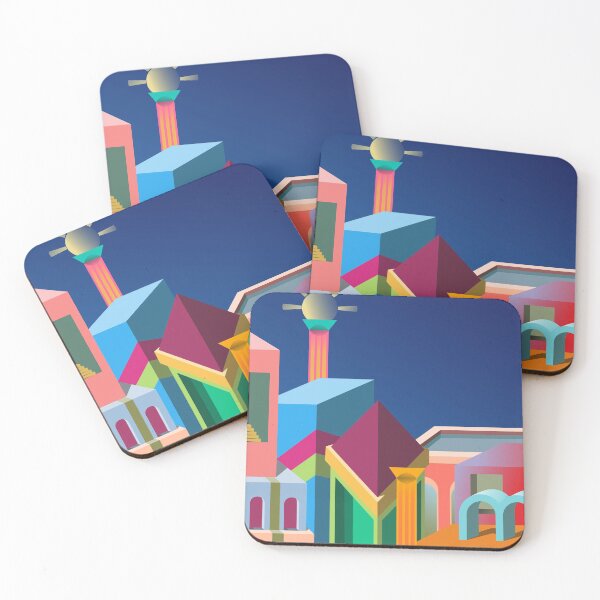 Item preview, Nocturnal cityscape designed and sold by boskosabazovic.