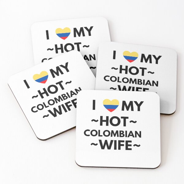 Item preview, I love my hot colombian wife designed and sold by Yasdey Rojas.