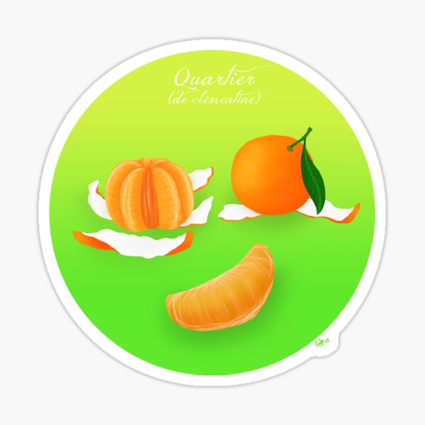 Clémentine Sticker