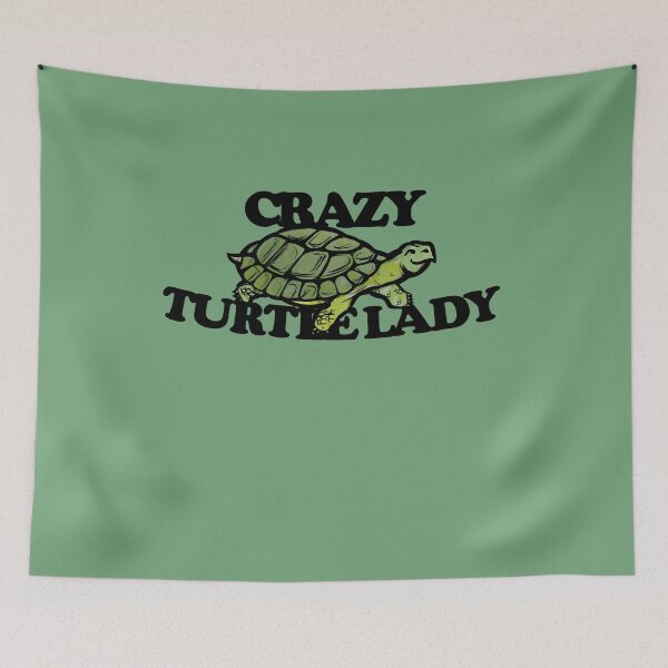 Item preview, Crazy Turtle Lady  designed and sold by FrictionMaxxing.