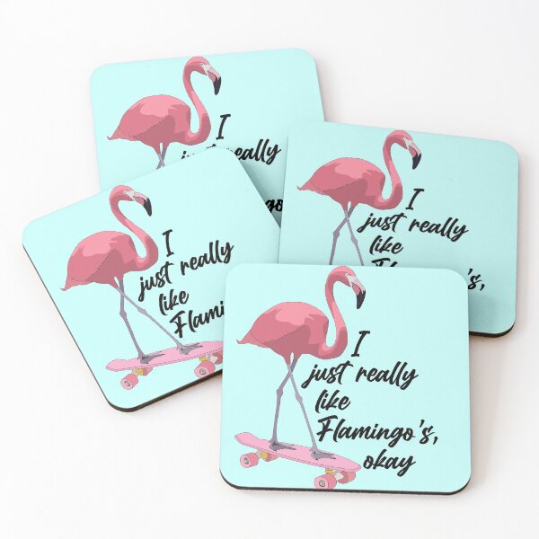Item preview, Flamingo on a Skateboard, really like flamingo's designed and sold by Maartje de Volder.