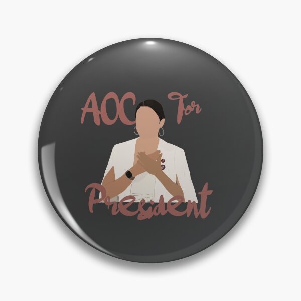 Item preview, AOC for President  designed and sold by Emma Eide.