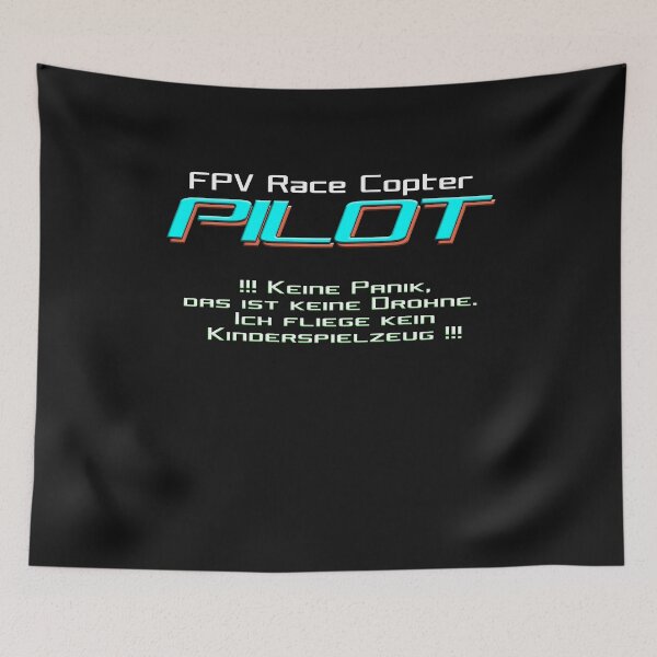 Item preview, FPV Race Copter PILOT not drone;) designed and sold by xlshirt.