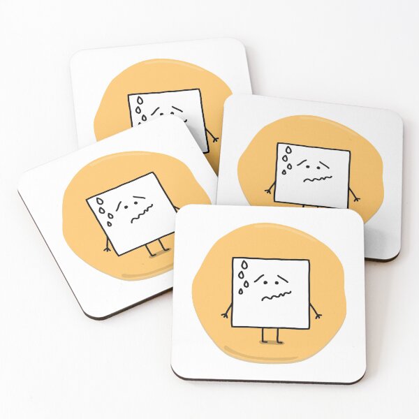 Item preview, Flustered - The Square Squad designed and sold by Miranda Reece.