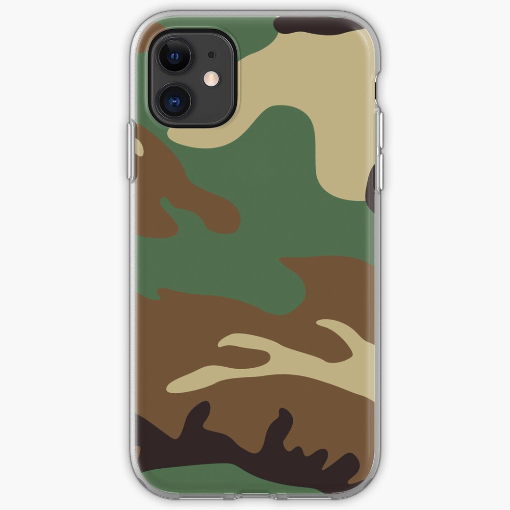 "Smartphone Case Camouflage Camo " iPhone Case & Cover by mpodger