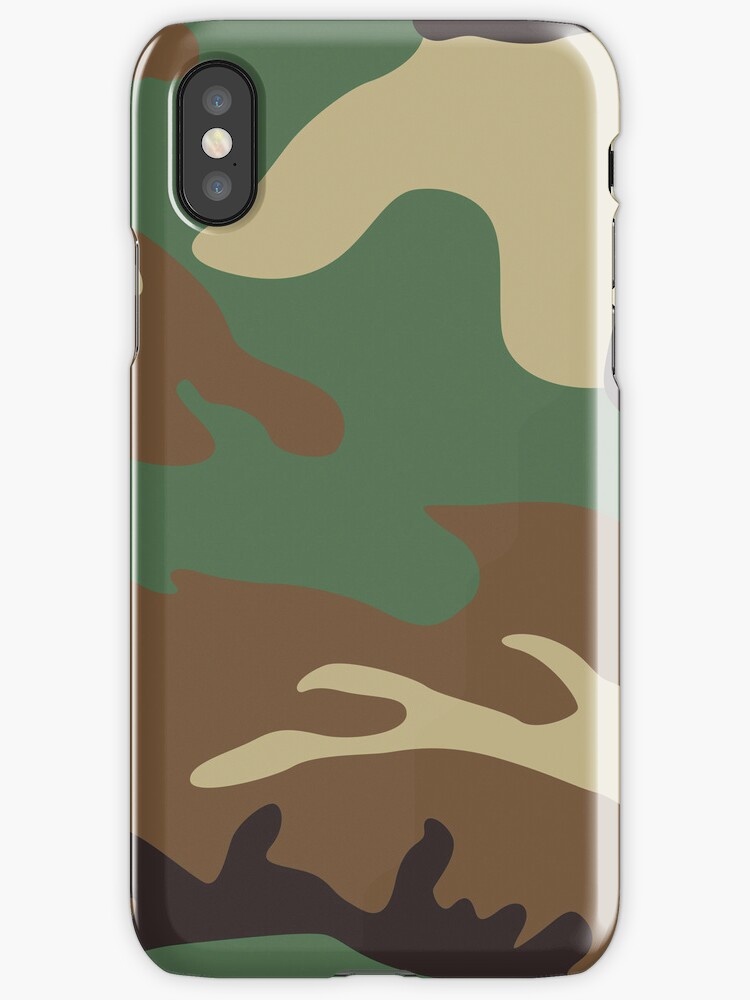 "Smartphone Case Camouflage Camo " iPhone Cases & Covers by mpodger