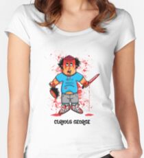 Curious George Women's Fitted Scoop T-Shirt