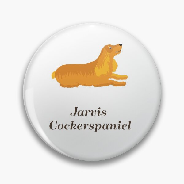 Item preview, Jarvis Cockerspaniel Pun | Pulp Parody designed and sold by art-fox.