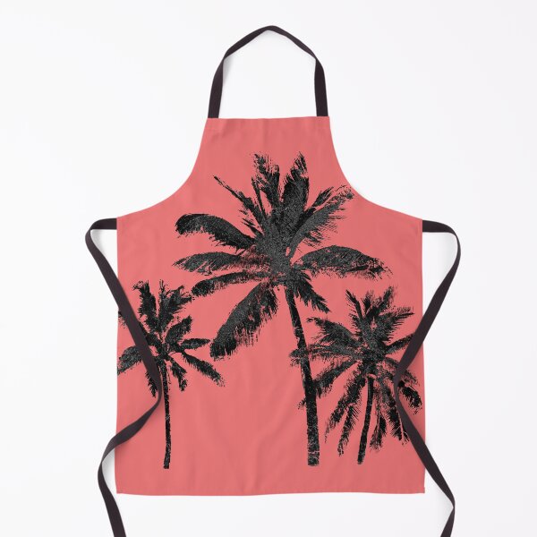 Item preview, Black Palm Trees Beach Design Palm Tree Art designed and sold by beachchic.