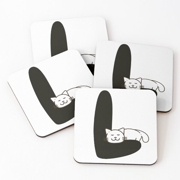 Item preview, Personalized Cat Initial L designed and sold by TheFamilyVan.
