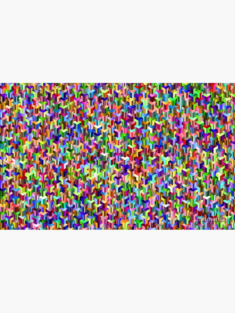 Visual Psychedelic Art, Easy Optical ILLusion Tessellation by znamenski