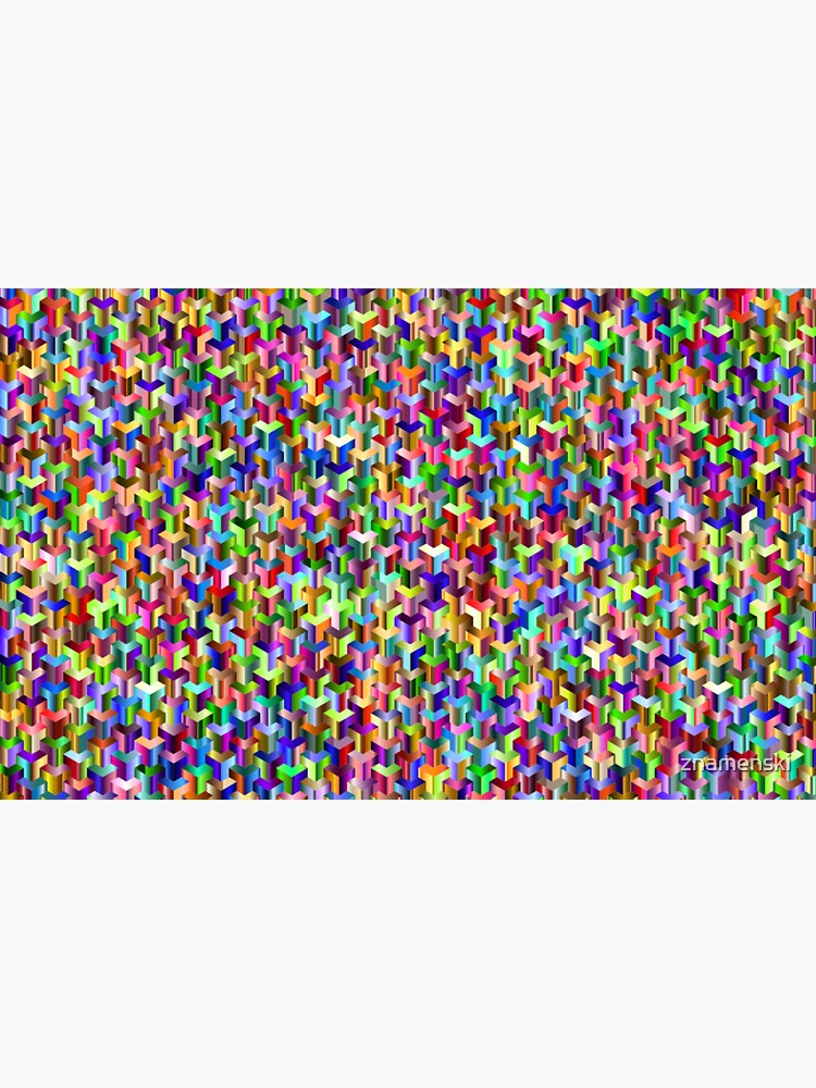 Visual Psychedelic Art, Easy Optical ILLusion Tessellation by znamenski