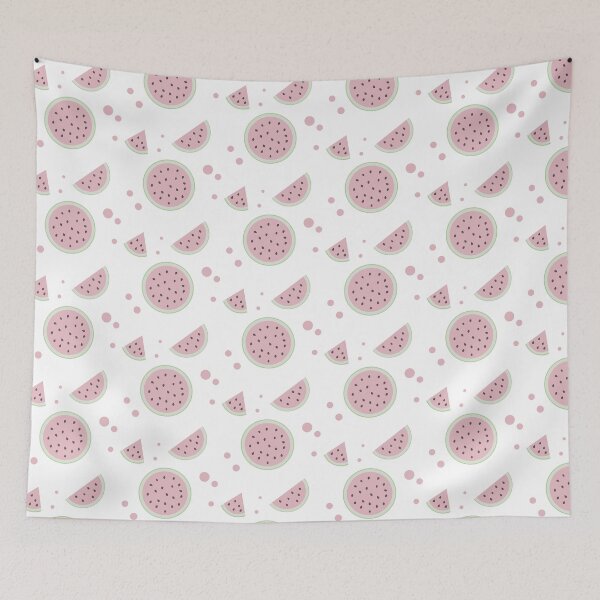 Item preview, Angry Face Watermelon Pattern designed and sold by Moyanana.