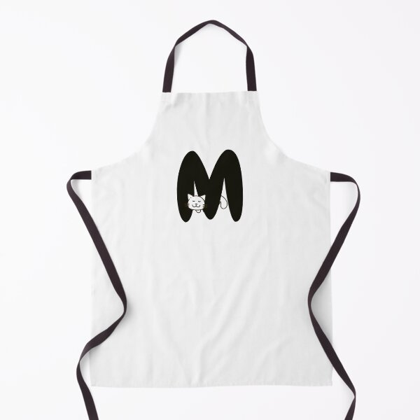 Item preview, Personalized Cat Initial M designed and sold by TheFamilyVan.