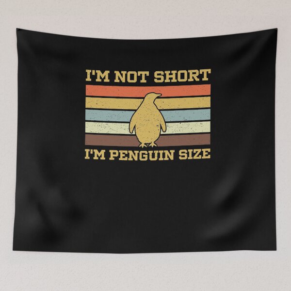 Item preview, I'm Not Short I'm Penguin  designed and sold by sesa10.