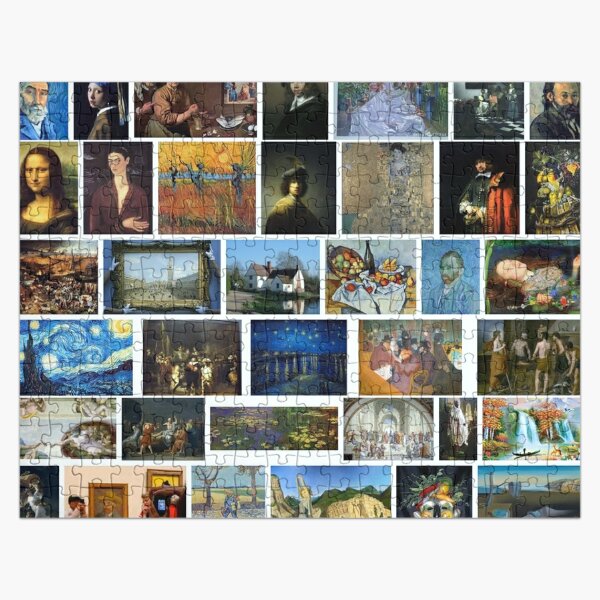 Most Famous Paintings #Most #Famous #Paintings #FamousPaintings VanGogh StarryNight VincentVanGogh Jigsaw Puzzle