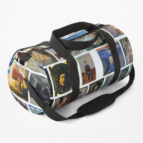 Most Famous Paintings #Most #Famous #Paintings #FamousPaintings VanGogh StarryNight VincentVanGogh Duffle Bag