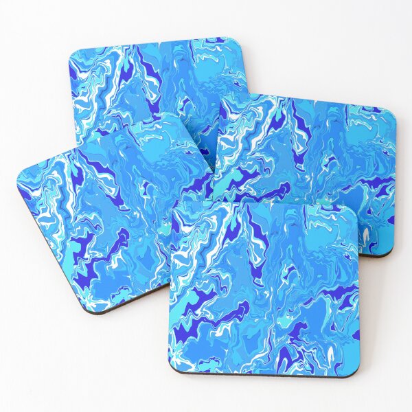Item preview, Shades of Blue Marble Design designed and sold by Orchyd.