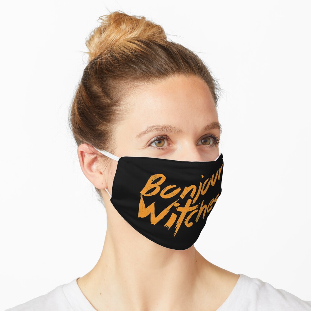 Bonjour Witches | Halloween Sarcasm Mask