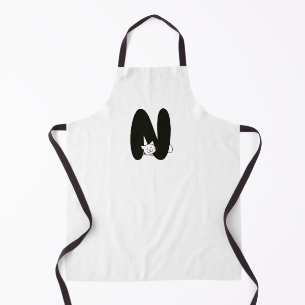 Item preview, Personalized Cat Initial N designed and sold by TheFamilyVan.