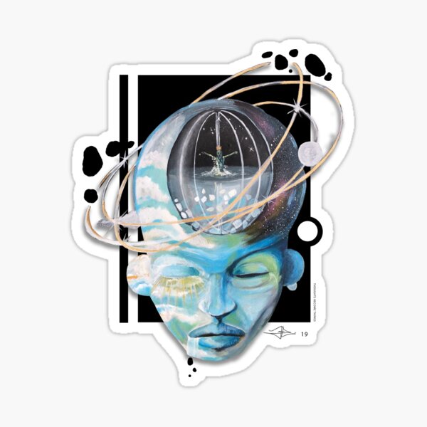 Thoughts become things Sticker