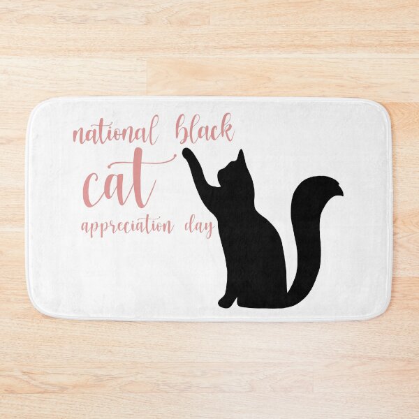 Item preview, National Black Cat Appreciation Day designed and sold by CaitlinCerys.