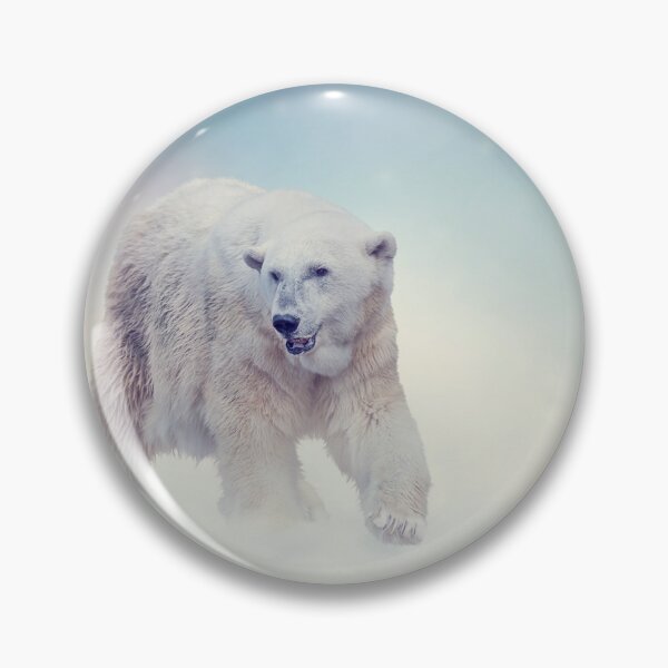 Item preview, Large Polar bear walking on snow designed and sold by svetlanna.