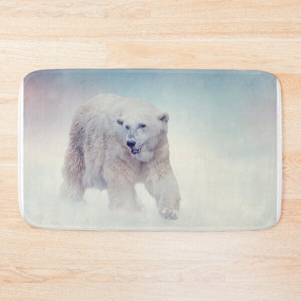 Item preview, Large Polar bear walking on snow designed and sold by svetlanna.