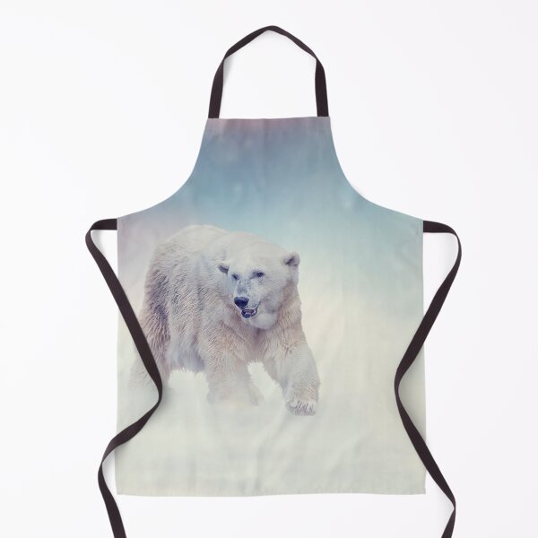 Item preview, Large Polar bear walking on snow designed and sold by svetlanna.