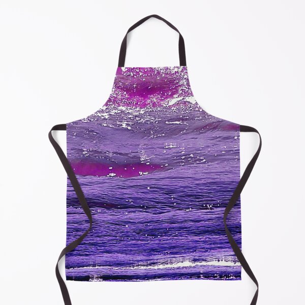 Item preview, Waves in a pink and purple ocean designed and sold by Zen's art shop.